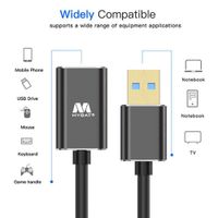 Cable De Extensión Usb 3.0 De Alta Velocidad 6 Pies - Maybat