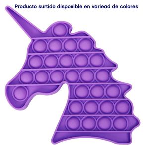 Pop It Diseño Unicornio Colores Surtidos - Mautoys