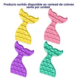 Pop-It-Diseño-Sirena-Colores-Surtidos---Mautoys