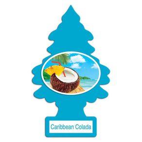 Aromatizante Caribbean Colada Diseño Pino 3 Unidades