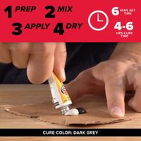 Epóxico Soldadura en Frío Combinada En Dos Partes 2 Oz