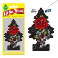 Aromatizante Rose Thorn Diseño Pino Multicolor 3 Unidades