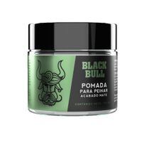 Pomada Para Peinar Acabado Mate De 100 Gr - Black Bull