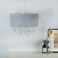 Lámpara Colgante Gris De 40W - Z