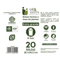 Bolsa Para Basura Tamaño L De 20 Pzs - Bill&John