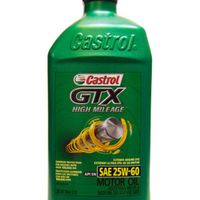 Aceite Para Motor 25W-60 GTX High Mileage 1/4 Gal - Castrol