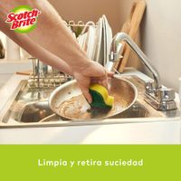 Esponja Scotch-Brite Limpieza Pesada Anatómica 2 Pzas - 3M