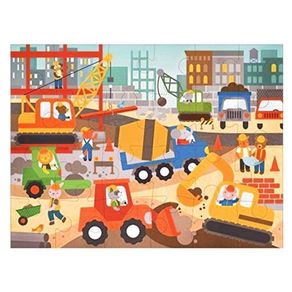 Rompecabezas De Piso Construcción - Petit Collage