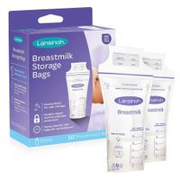 Bolsitas Para Almacenamiento De Leche Materna 50 Unidades 6 Oz - Lansinoh