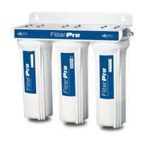 Filtro Triple Con Grifo Y Soporte - Filter Pro