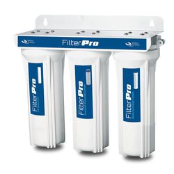 Filtro Triple Con Grifo Y Soporte - Filter Pro