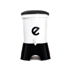 Ecofiltro Plástico Blanco Y Negro 22 L - Ecofiltro