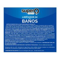 Limpiador De Baños 850 Ml - Super-Q Expert