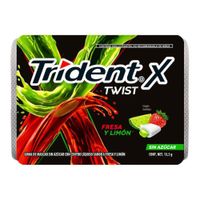 Goma De Mascar Splash Sabor Fresa Y Limón 13.3 G - Trident
