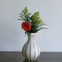 Florero Mileto Scandinavia De Cerámica 15X15X20 Cm - Topis