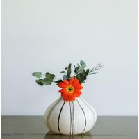 Florero Scandinavia De Cerámica 16X16X13 Cm - Topis