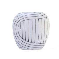 Florero Pillow Scandinavia De Cerámica 9X20X19 Cm - Topis
