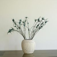 Florero Pillow Scandinavia De Cerámica 9X20X19 Cm - Topis