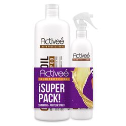 Kit Shampoo De Coco + Proteína En Spray - Activeé