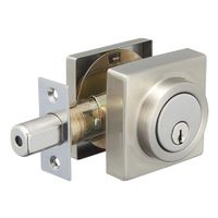 Cerrojo Doble Llave De Latón Brillante - Kwikset