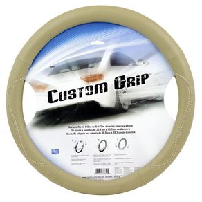 Cubrevolante Imitacion Cuero Beige - Custom Accesories