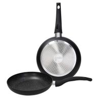 Set De 2 Sartenes Rock Negro - Tognana