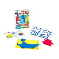 Juego De Mesa Tangram Torre - Metta
