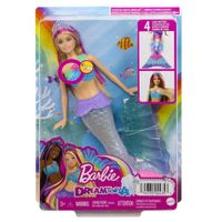 Barbie Sirena Con Luces Y Brillos - Barbie