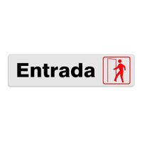 Rótulo Diseño Entrada De 5.1X20.3 Cm - Foto Metal