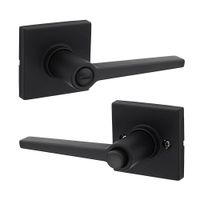 Manija Daylon Para Baño Negro Mate - Kwikset