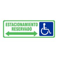 Rótulo Diseño Reservado De 7.6X22.7 Cm - Foto Metal