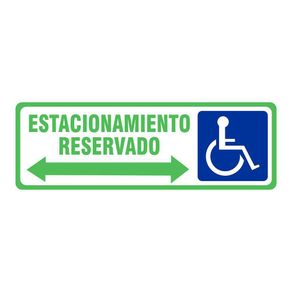 Rótulo Diseño Reservado De 7.6X22.7 Cm - Foto Metal