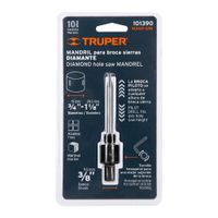 Adaptador Broca Sierra De 3/8 Plg Diamante - Truper