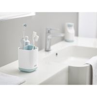 Porta Cepillos Blanco y Azul - Joseph Joseph