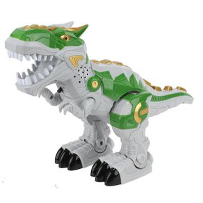 Robot T-Rex Serie De Metal King Blanco Y Verde - Vivitar