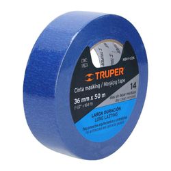 Cinta Masking Para Pintar 1 1/2 Plg Azul - Truper