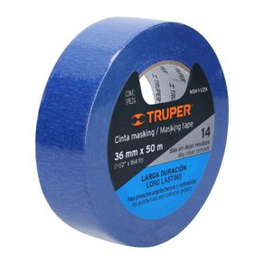 Cinta Masking Para Pintar 1 1/2 Plg Azul - Truper