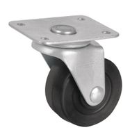 Rodo De Hule Con Placa Giratoria De Acero Soporta 25 Kg - Fiero