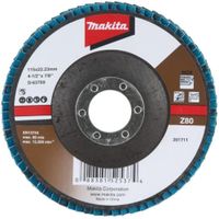 Disco De Pulir Metal 4.5 Plg 80 G - Makita