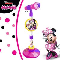 Micrófono De Pie Con Efectos De Sonido Diseño Minnie - Reig