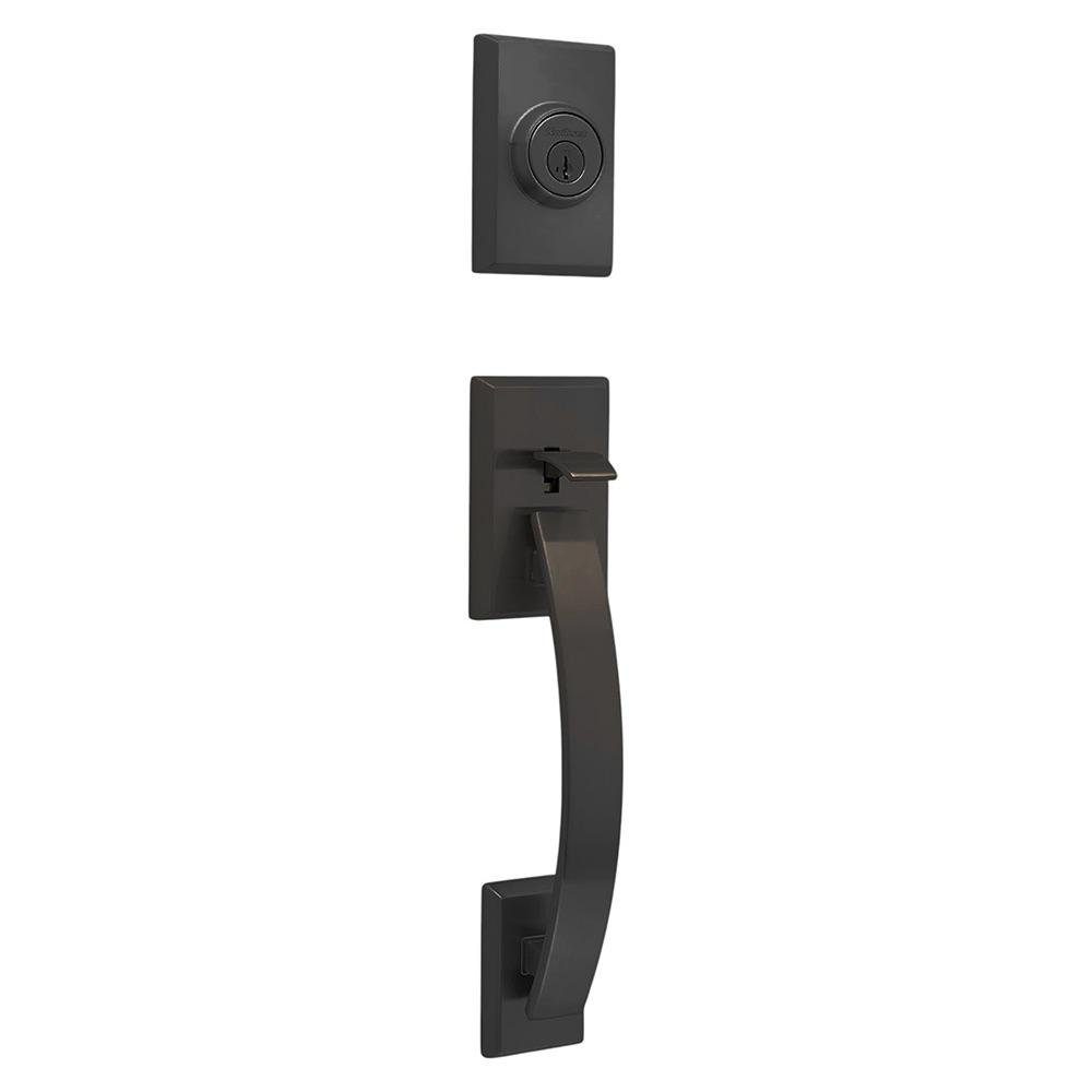 Chapa Tipo Haladera Tavaris para Entrada Color Negro Mate Cerradura Tipo Halador Tavaris p…