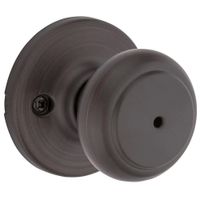 Chapa Tipo Pomo Cove Bronce Mate Para Baño - Kwikset