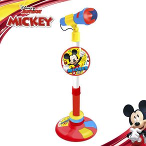 Micrófono De Pie Con Efectos De Sonido Diseño Mickey Mouse - Reig