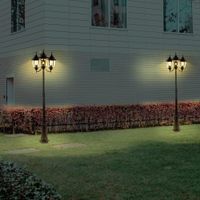 Farol De Poste 3 Luces De 2.21 Mts 1800 W - Tecnolite
