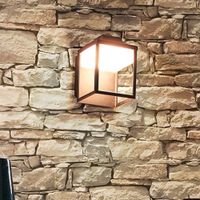 Farol De Pared Oaxils Negro Led De 9W - Tecnolite