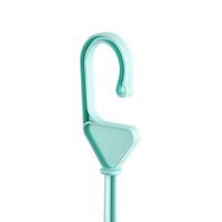 Colgador De Ropa Con 10 Clips Color Celeste - Viva