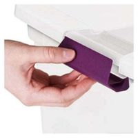 Caja Con Agarradores Ciruela 62 L - Sterilite