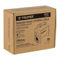 Tensor Atornillable Para Banda De 4 Plg - Truper