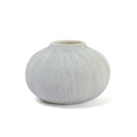 Florero Kobe Ecléctico De Cerámica 13.54X13.5X9 Cm - Topis