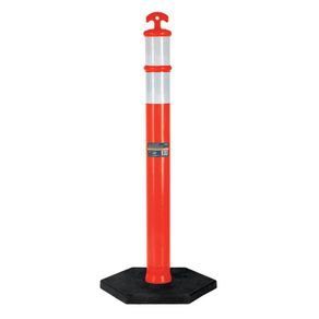 Poste Plástico Delimitador Reflejante - Truper